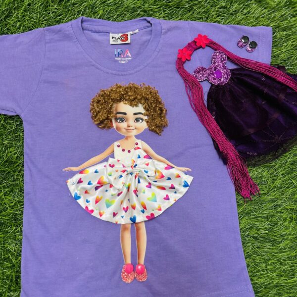 Twisty & Flowy Hair Magic Combo –  Pink &  Dark Purple