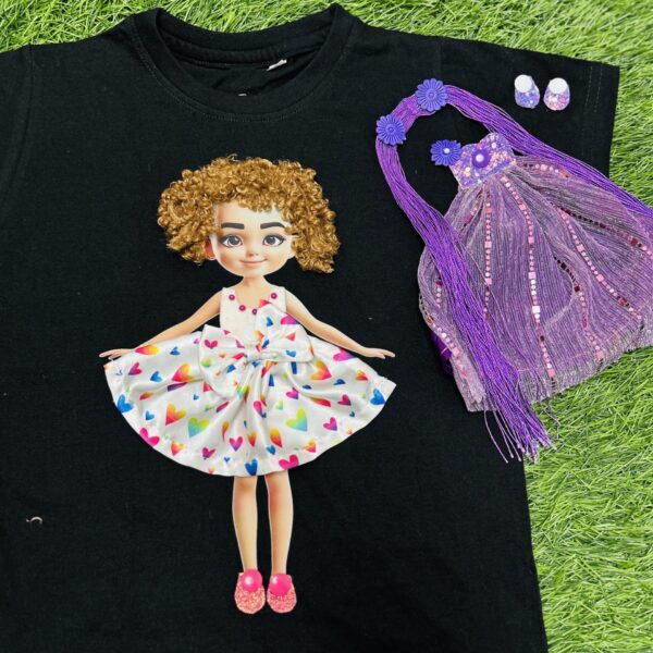 Twisty & Flowy Hair Magic Combo –  Pink &  Purple
